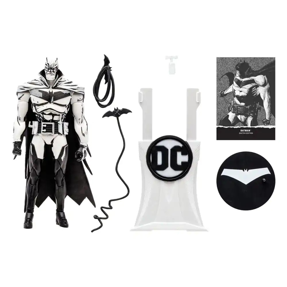 DC Multiverse Action Figure Sketch Edition Batman (Batman: White Knight) (Gold Label) 18 cm termékfotó