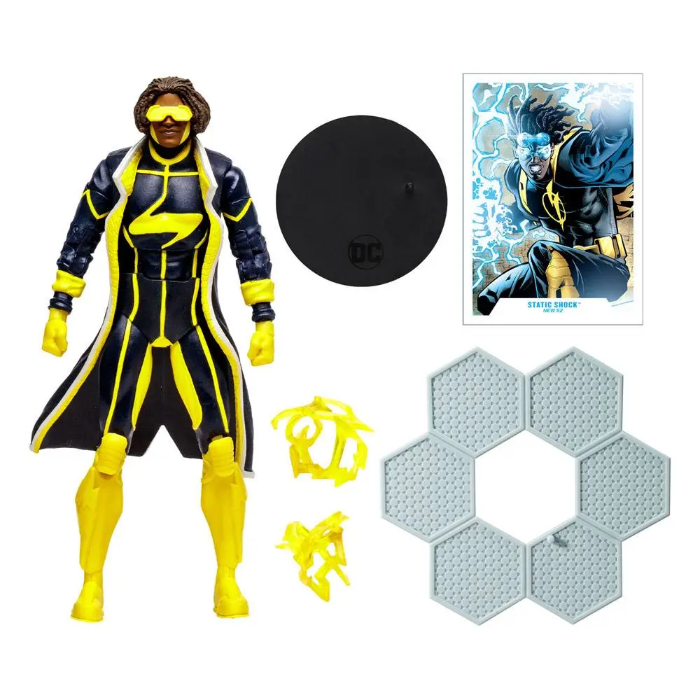 DC Multiverse Action Figure Static Shock (New 52) 18 cm termékfotó