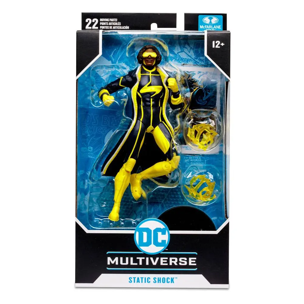 DC Multiverse Action Figure Static Shock (New 52) 18 cm termékfotó