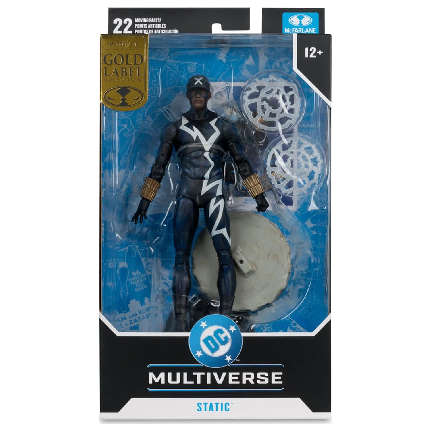 DC Multiverse Action Figure Static Shock (Trial by Fire) (Gold Label) 18 cm product photo