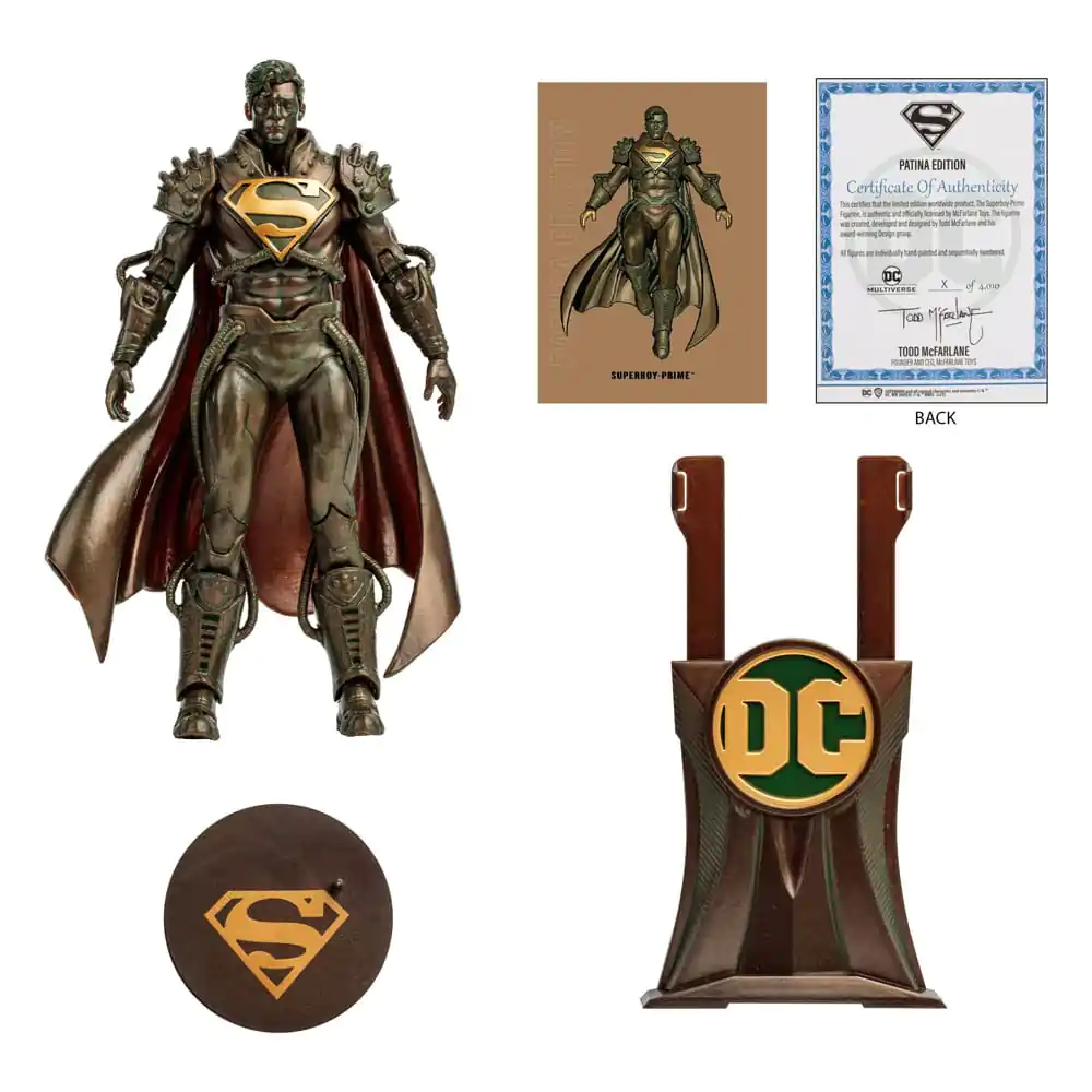 DC Multiverse Action Figure Superboy Prime (Patina) (Gold Label) 18 cm termékfotó