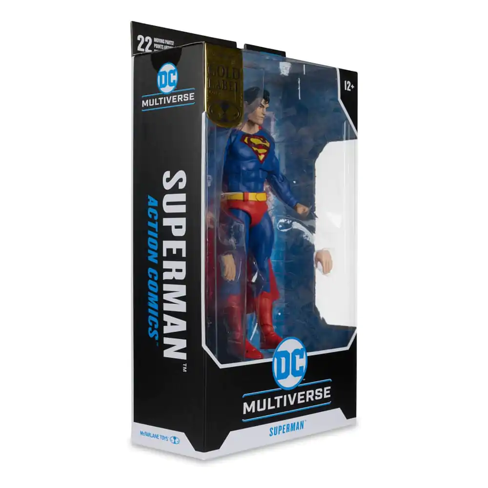 DC Multiverse Action Figure Superman (Action Comics) (Gold Label) 18 cm product photo