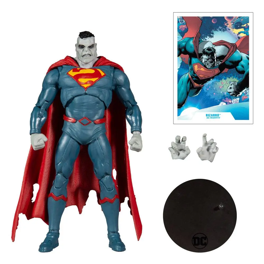 DC Multiverse Action Figure Superman Bizarro (DC Rebirth) 18 cm product photo
