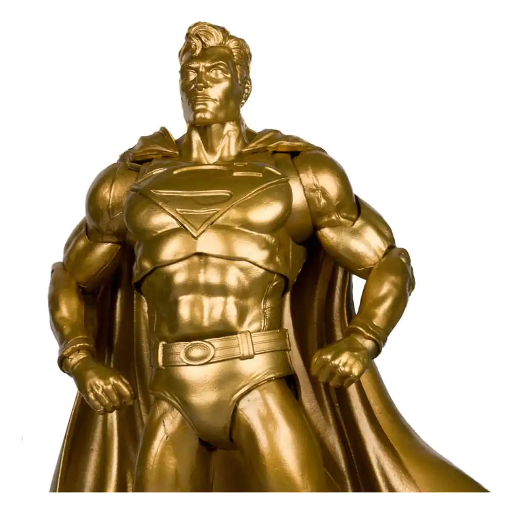 DC Multiverse Action Figure Superman (Centennial Park Tribute Statue) Gold Label 18 cm product photo