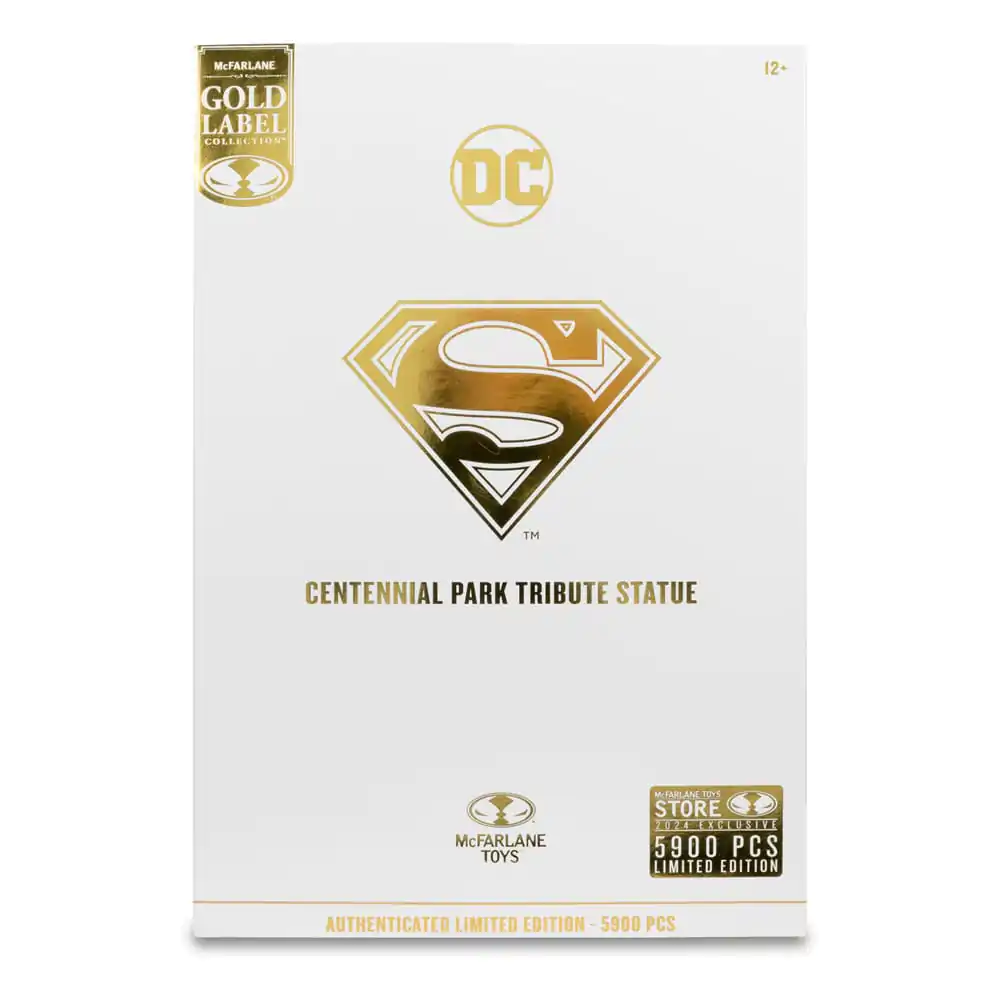 DC Multiverse Action Figure Superman (Centennial Park Tribute Statue) Gold Label 18 cm product photo