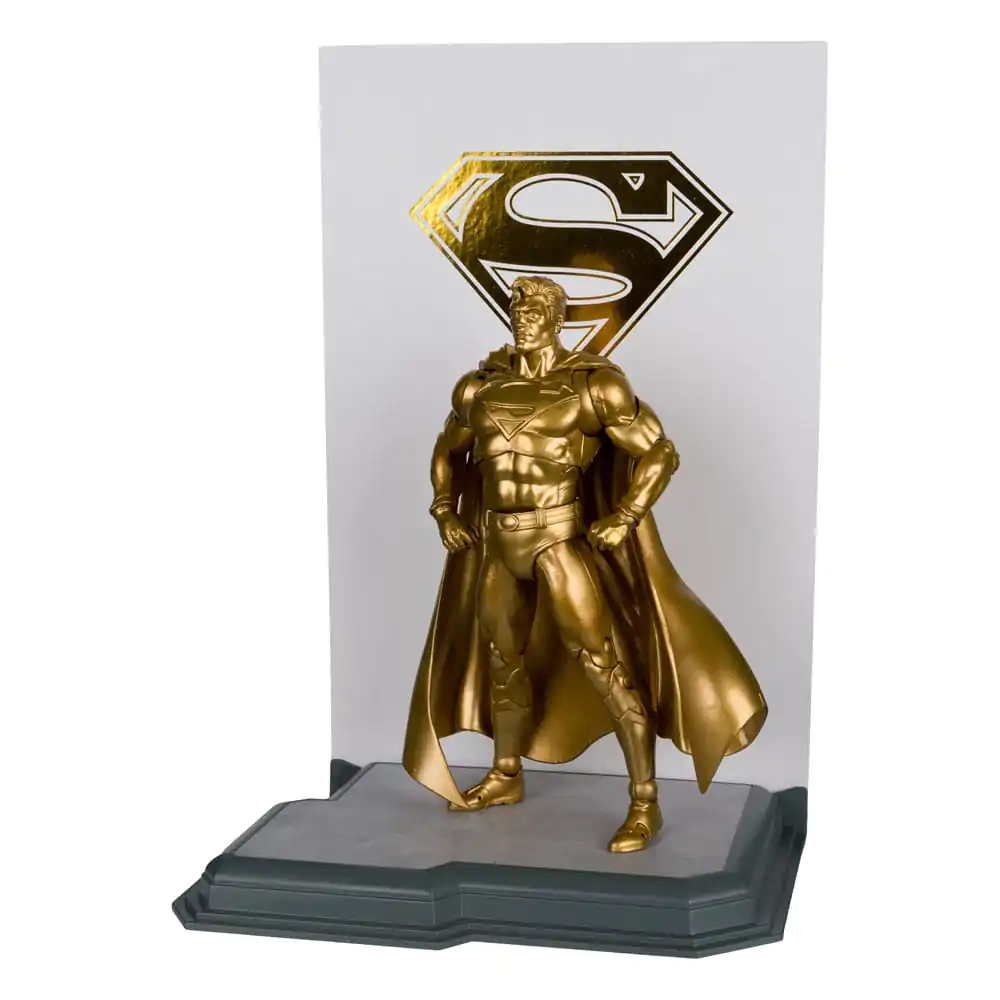 DC Multiverse Action Figure Superman (Centennial Park Tribute Statue) Gold Label 18 cm product photo