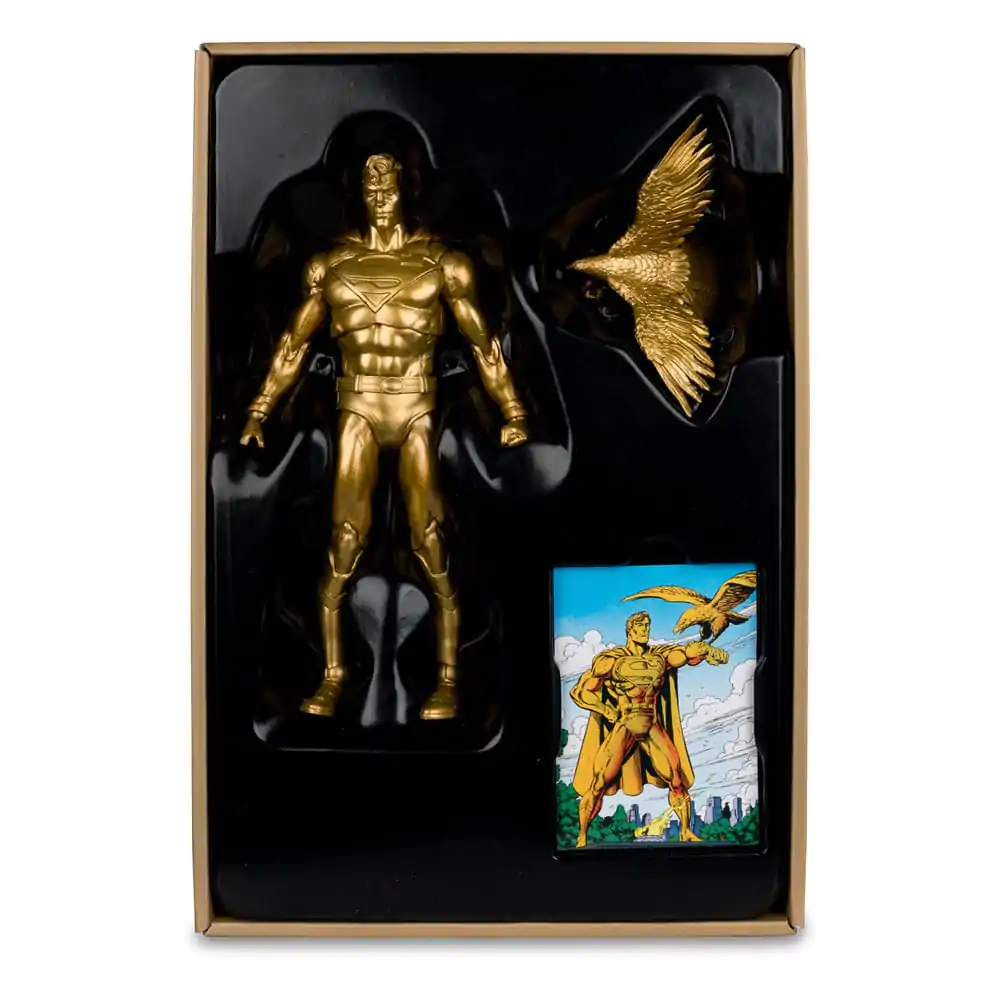 DC Multiverse Action Figure Superman (Centennial Park Tribute Statue) Gold Label 18 cm product photo