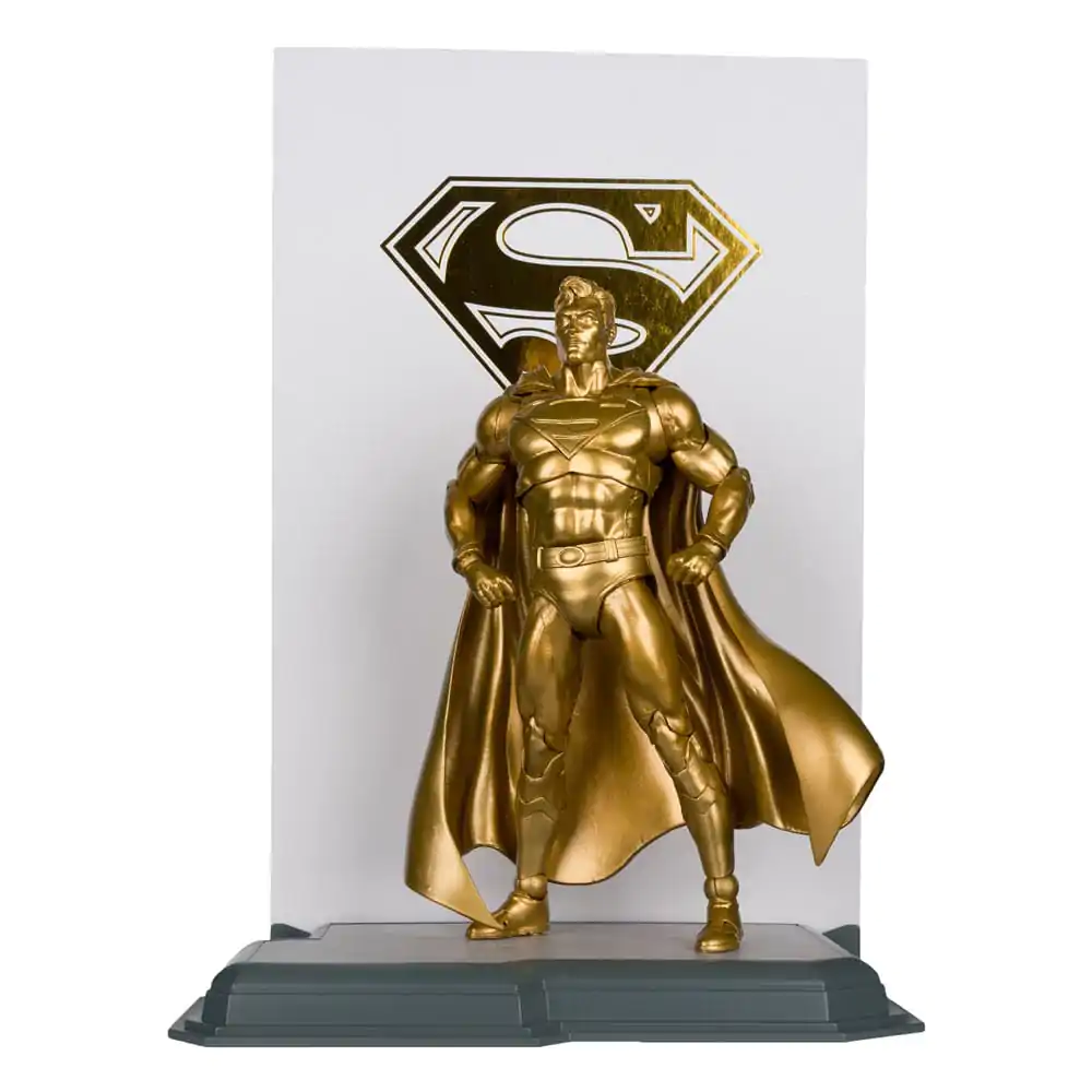 DC Multiverse Action Figure Superman (Centennial Park Tribute Statue) Gold Label 18 cm termékfotó