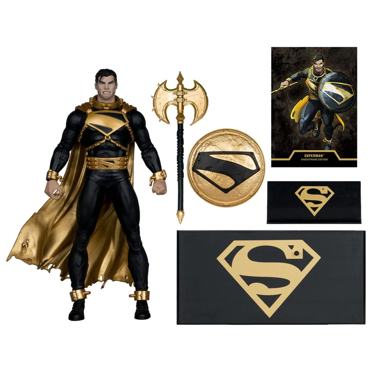 DC Multiverse Action Figure Superman (Future State) (Knightmare) (Gold Label) 18 cm product photo