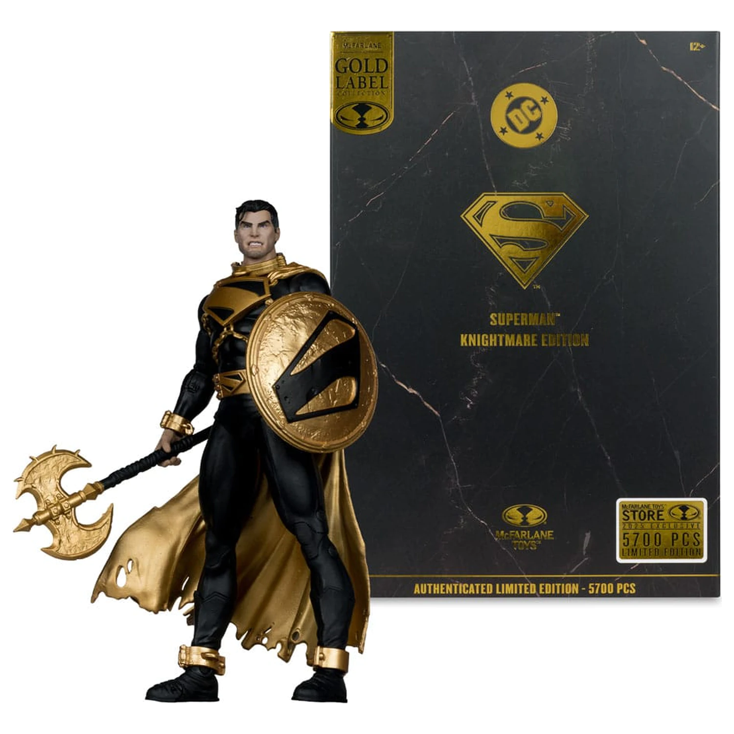 DC Multiverse Action Figure Superman (Future State) (Knightmare) (Gold Label) 18 cm product photo