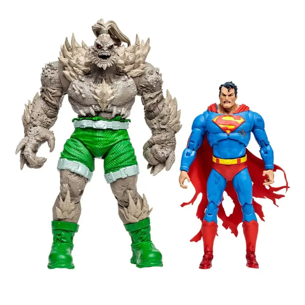 DC Multiverse Action Figures Superman vs Doomsday (Gold Label) 18 cm product photo