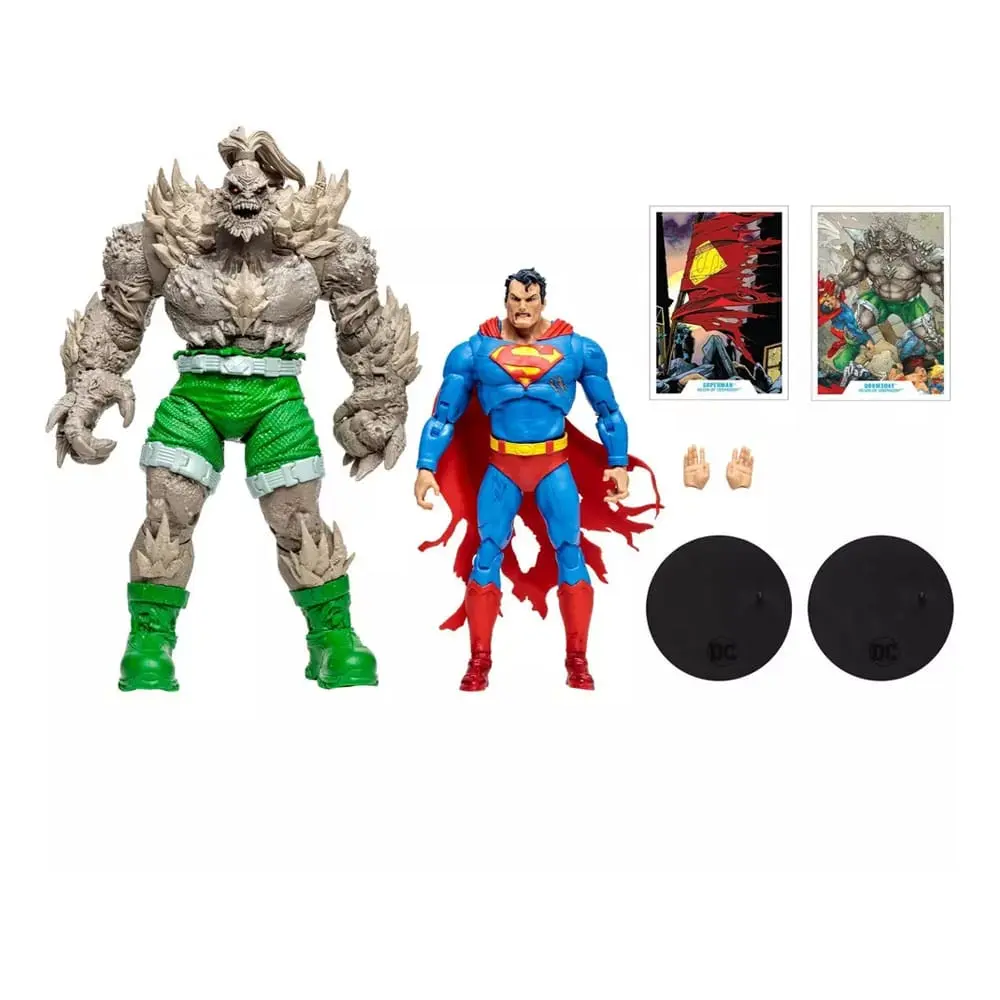 DC Multiverse Action Figures Superman vs Doomsday (Gold Label) 18 cm product photo