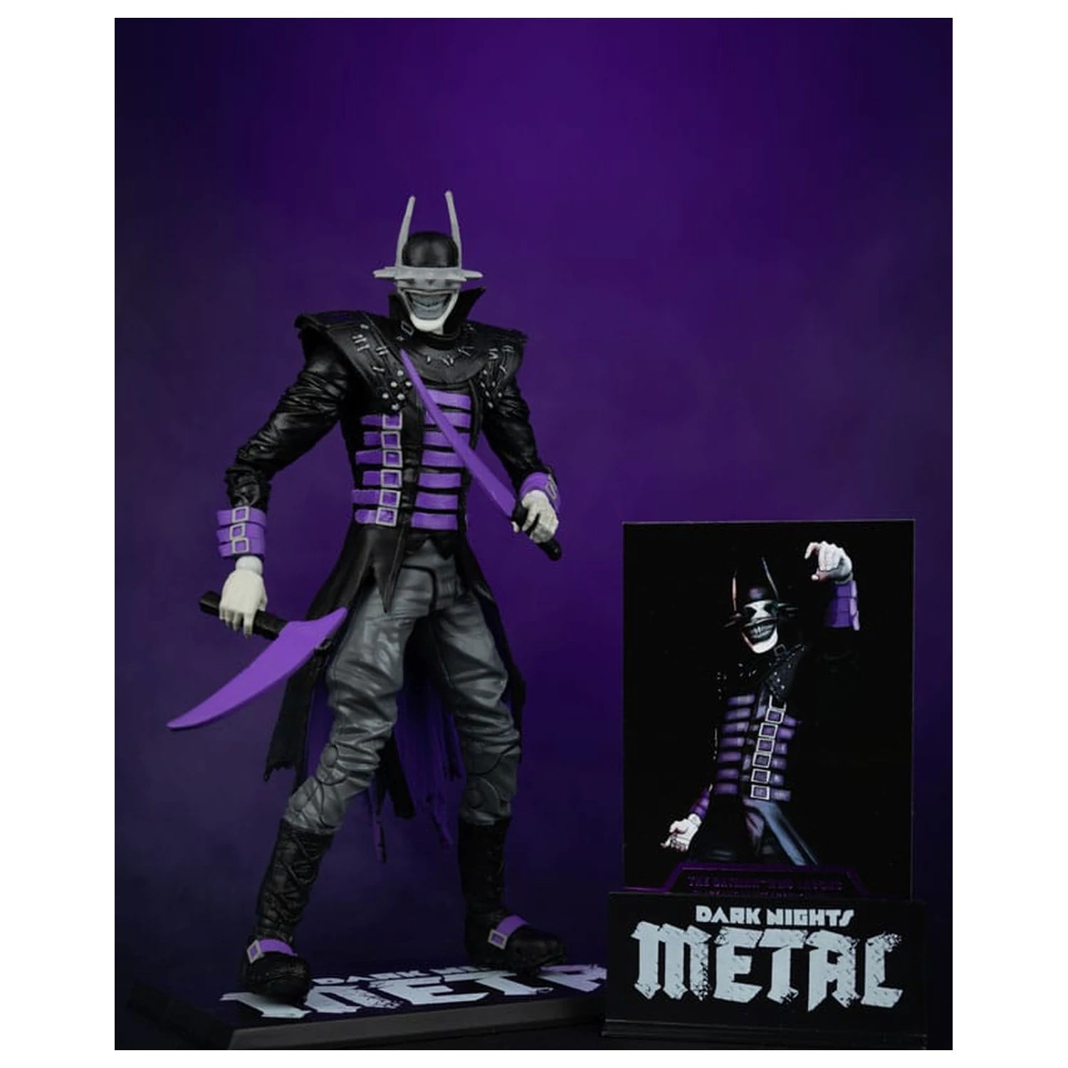 DC Multiverse Action Figure The Batman Who Laughs (B&W with accent) (Gold Label) 18 cm product photo