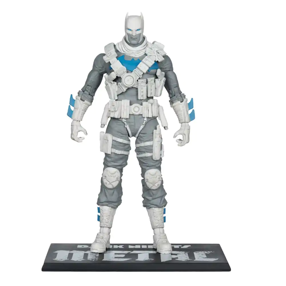 DC Multiverse Action Figure The Grim Knight (Dark Nights Metal) (Black & White Accent Edition) (Gold Label) 18 cm product photo