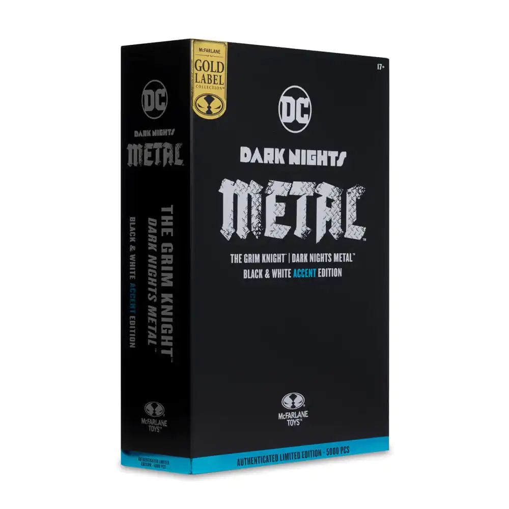 DC Multiverse Action Figure The Grim Knight (Dark Nights Metal) (Black & White Accent Edition) (Gold Label) 18 cm product photo