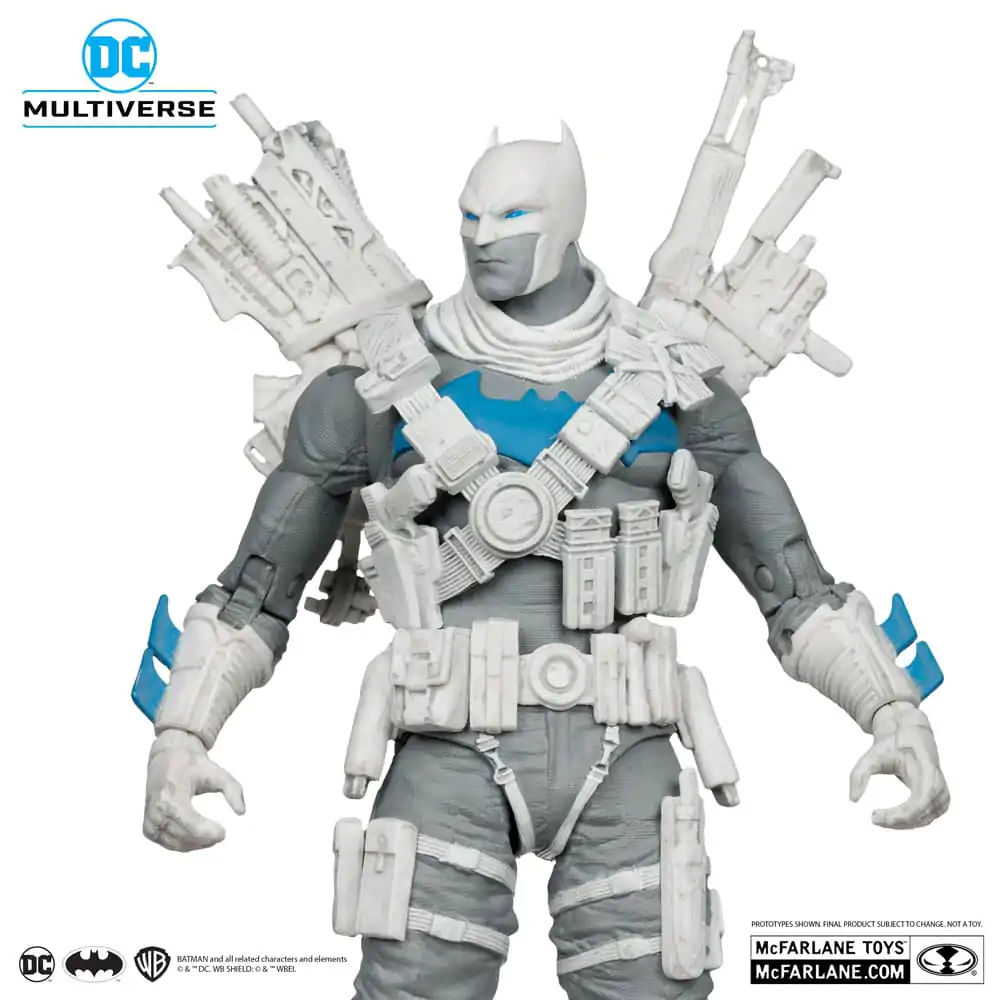 DC Multiverse Action Figure The Grim Knight (Dark Nights Metal) (Black & White Accent Edition) (Gold Label) 18 cm product photo