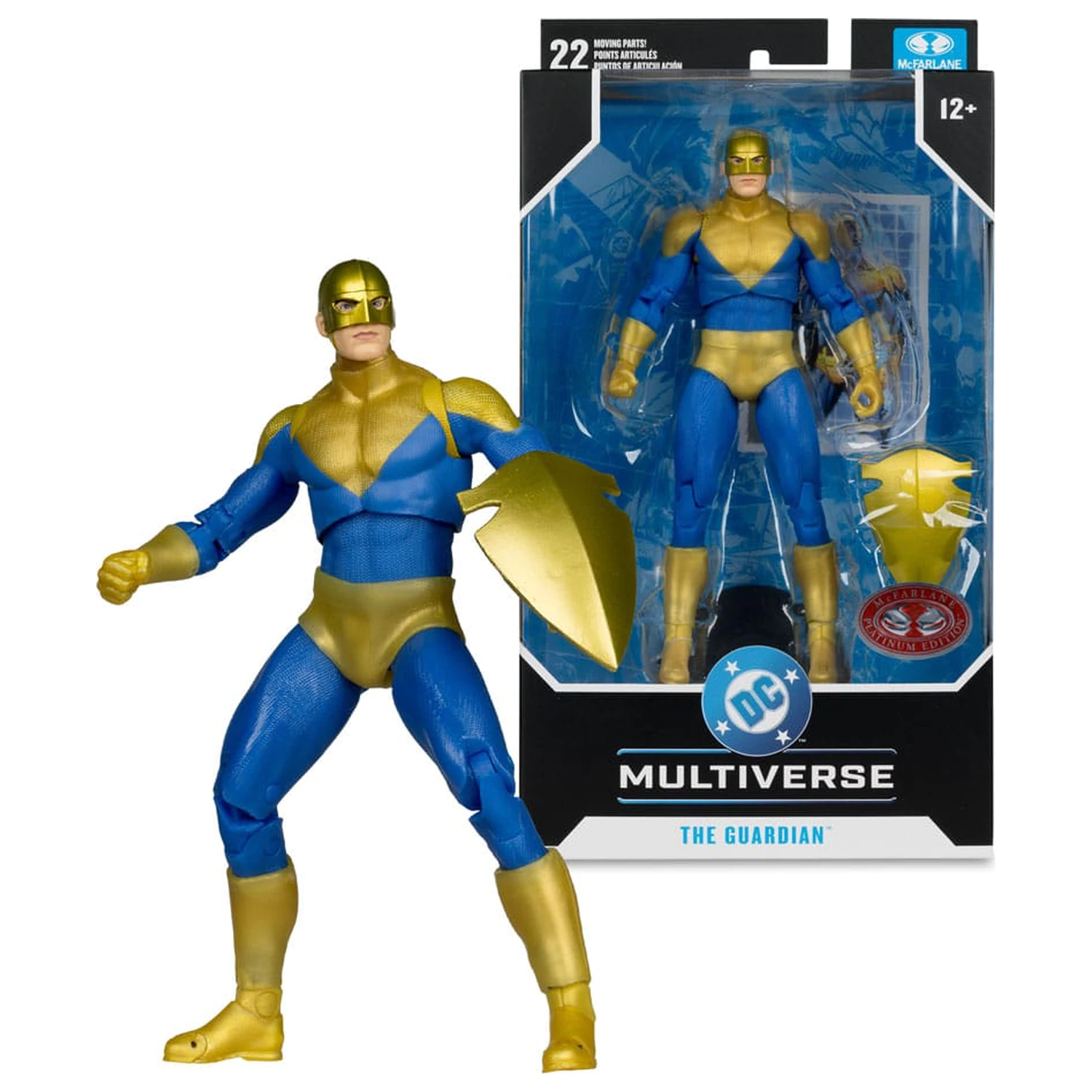 DC Multiverse Action Figure The Guardian (Red Platinum Edition) 18 cm product photo