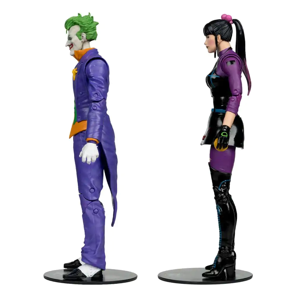 DC Multiverse Action Figures Pack of 2 The Joker & Punchline 18 cm product photo