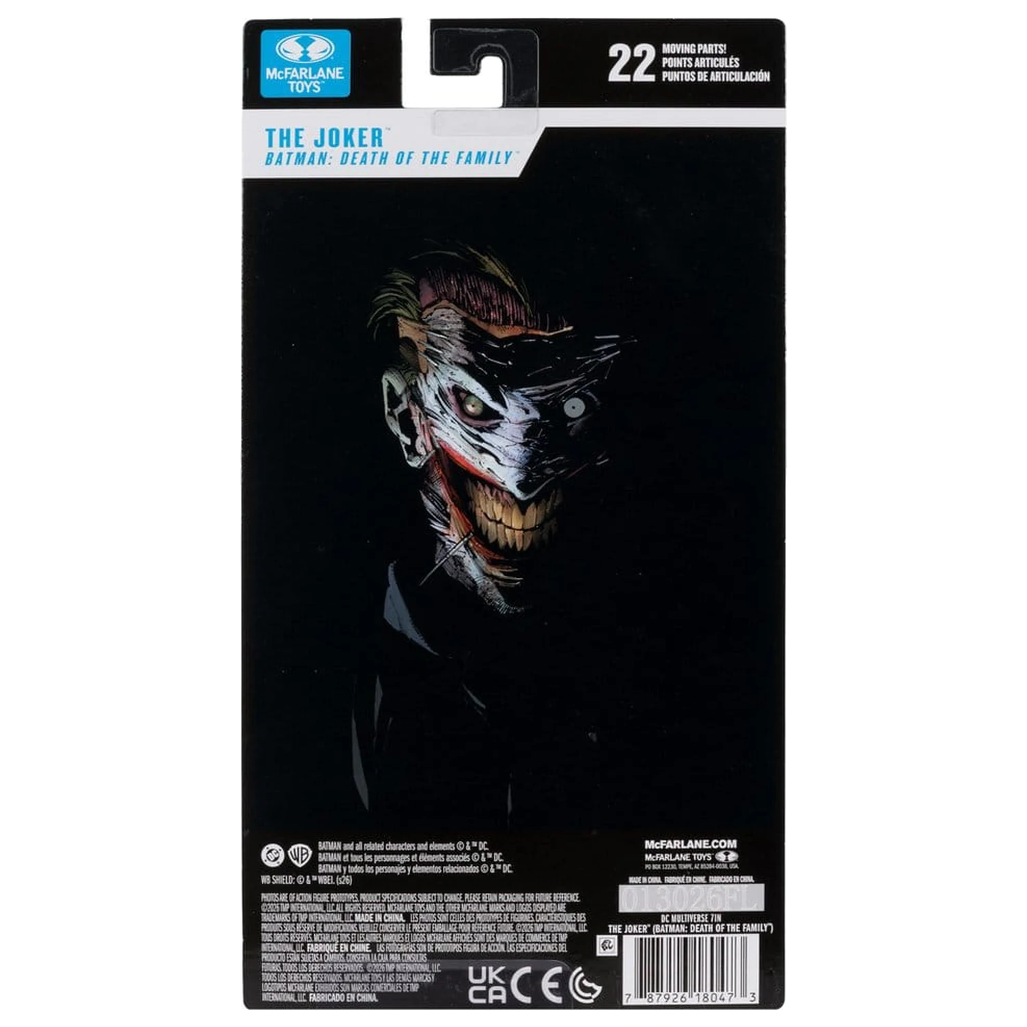DC Multiverse Action Figure The Joker (Death of the Family) 18 cm product photo