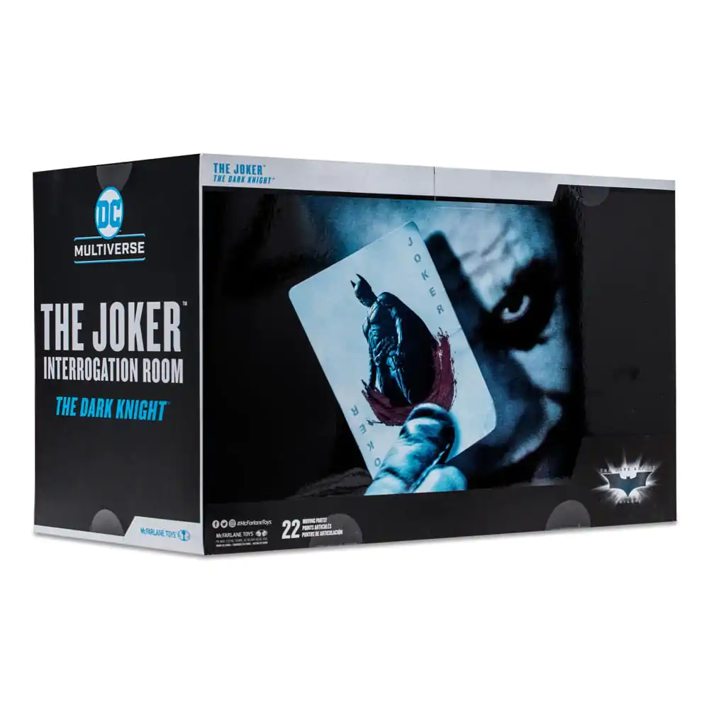 DC Multiverse Action Figure The Joker (Jail Cell Variant) (The Dark Knight) (Gold Label) 18 cm termékfotó