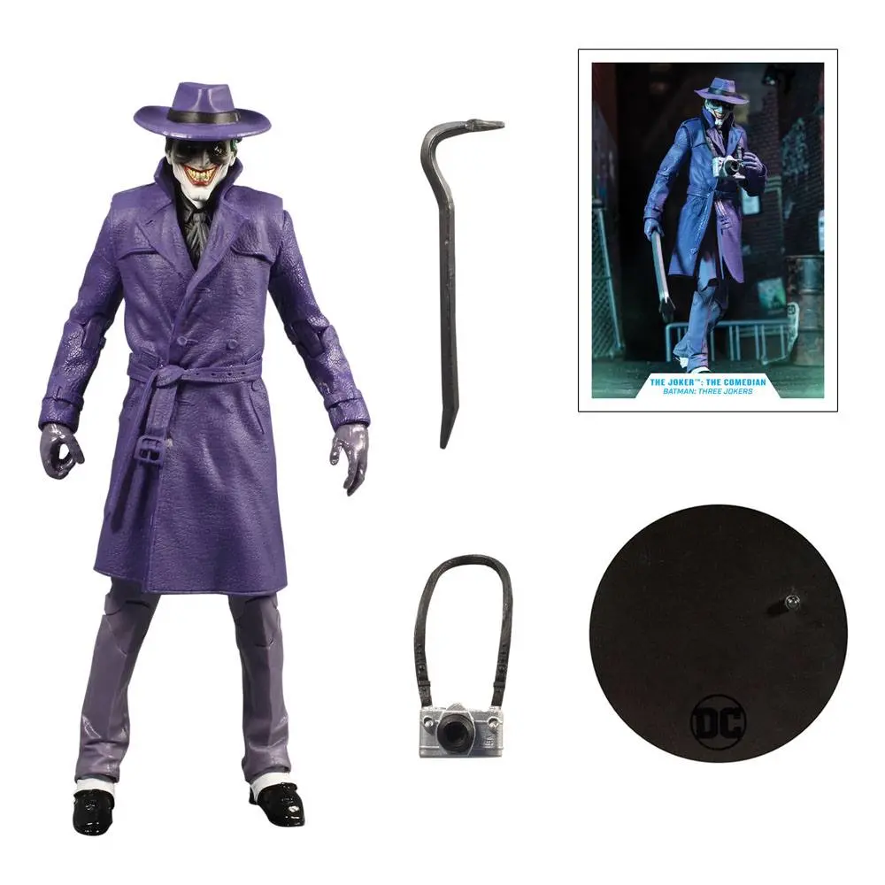 DC Multiverse Action Figure The Joker: The Comedian (Batman: Three Jokers) 18 cm product photo