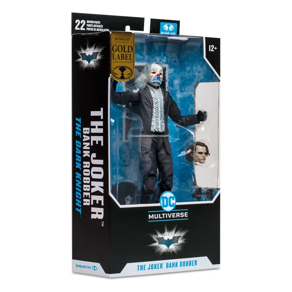DC Multiverse Action Figure The Joker (The Dark Knight) (Bank Robber Variant) (Gold Label) 18 cm product photo