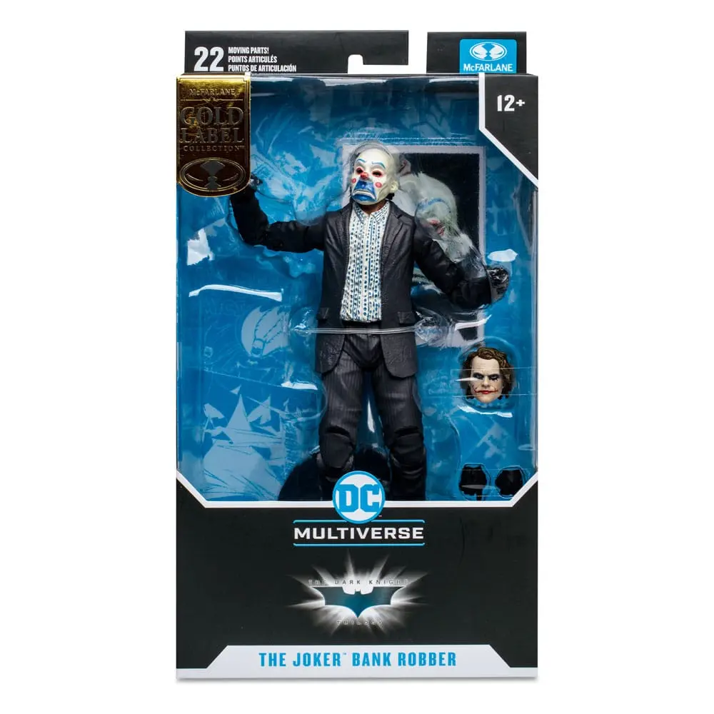 DC Multiverse Action Figure The Joker (The Dark Knight) (Bank Robber Variant) (Gold Label) 18 cm product photo