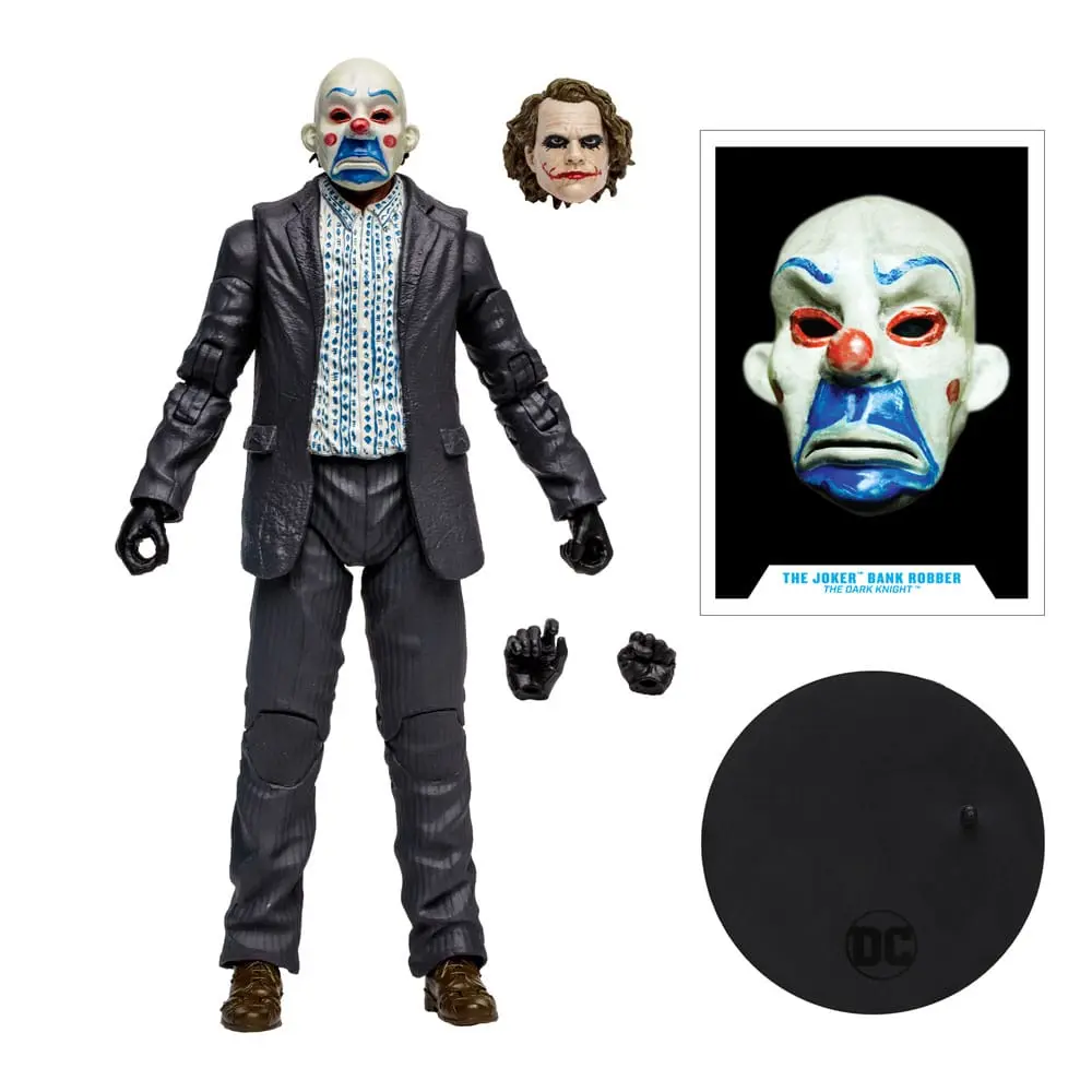 DC Multiverse Action Figure The Joker (The Dark Knight) (Bank Robber Variant) (Gold Label) 18 cm product photo