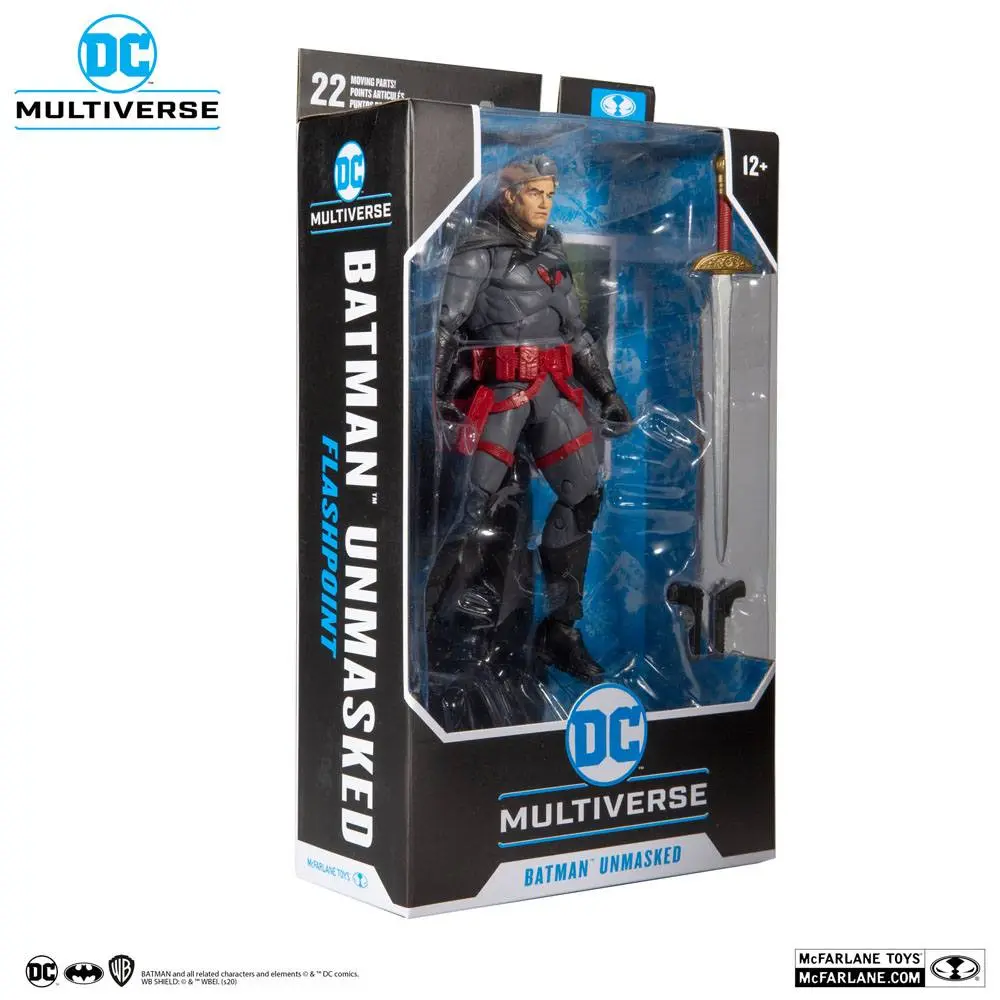DC Multiverse Action Figure Thomas Wayne Flashpoint Batman (Unmasked) 18 cm product photo