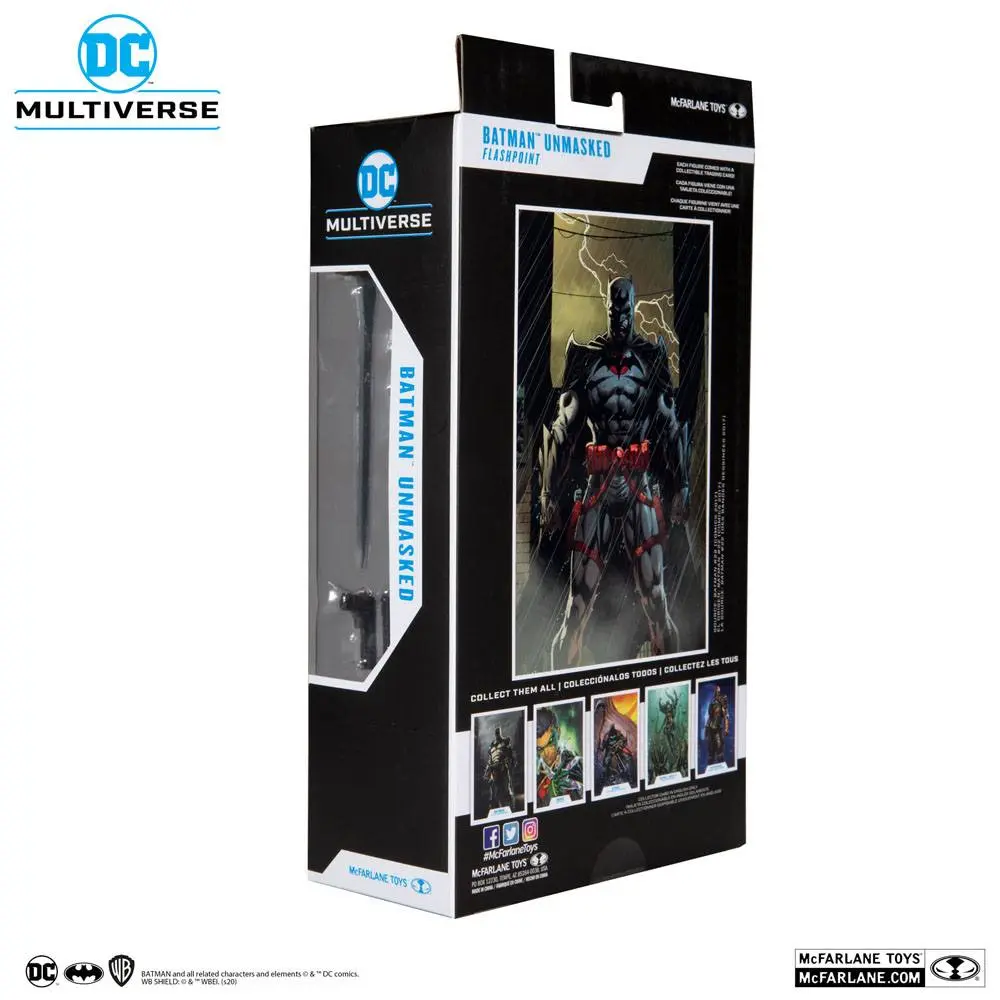 DC Multiverse Action Figure Thomas Wayne Flashpoint Batman (Unmasked) 18 cm product photo