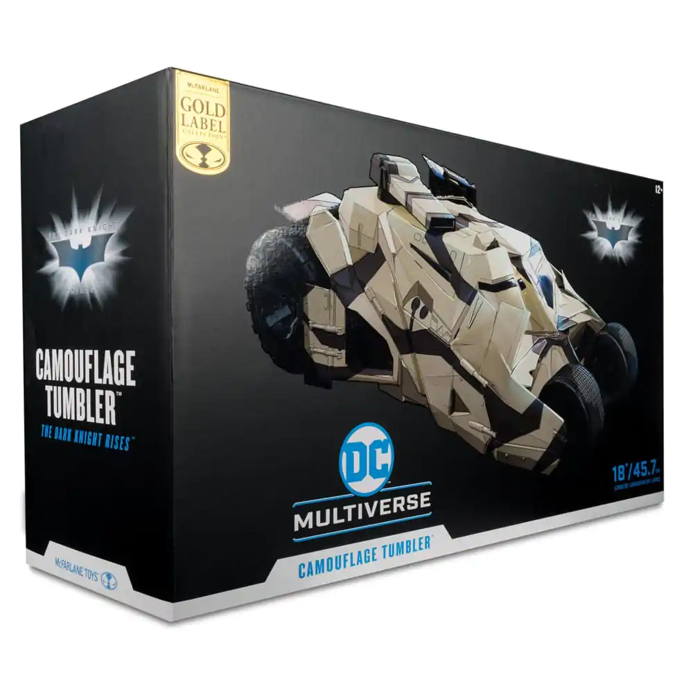 DC Multiverse Vehicle Tumbler Camouflage (The Dark Knight Rises) (Gold Label) 45 cm product photo