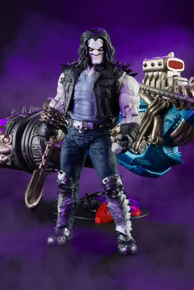 DC Multiverse Vehicles Lobo with Spacehog (Gold Label) product photo