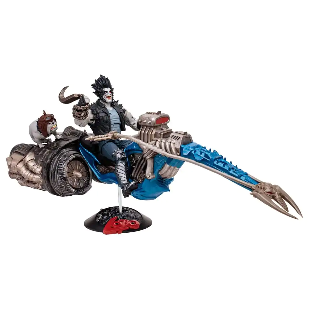 DC Multiverse Vehicles Lobo with Spacehog (Gold Label) product photo
