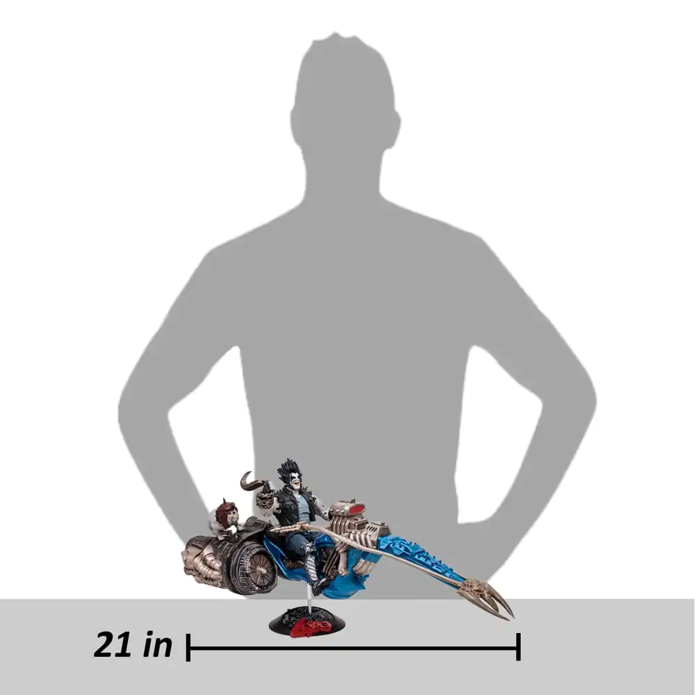 DC Multiverse Vehicles Lobo with Spacehog (Gold Label) product photo