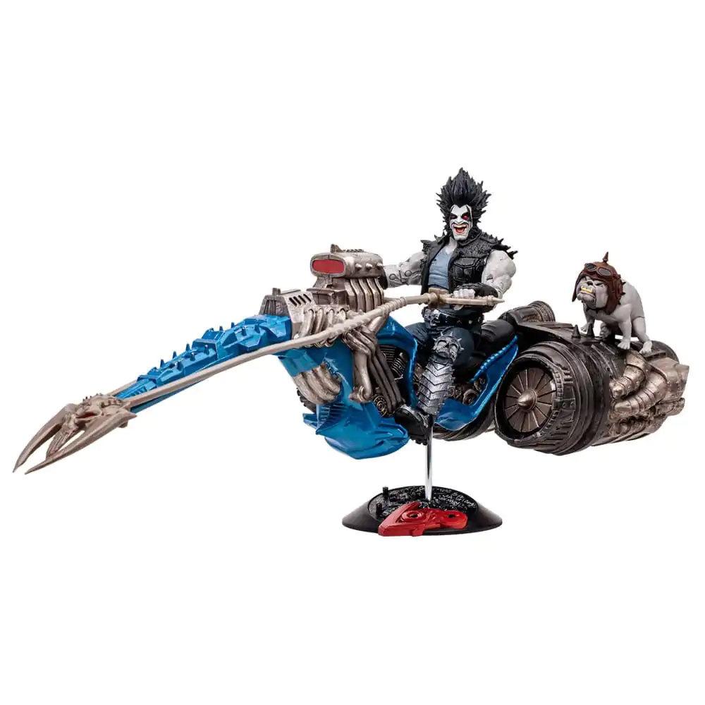 DC Multiverse Vehicles Lobo with Spacehog (Gold Label) product photo