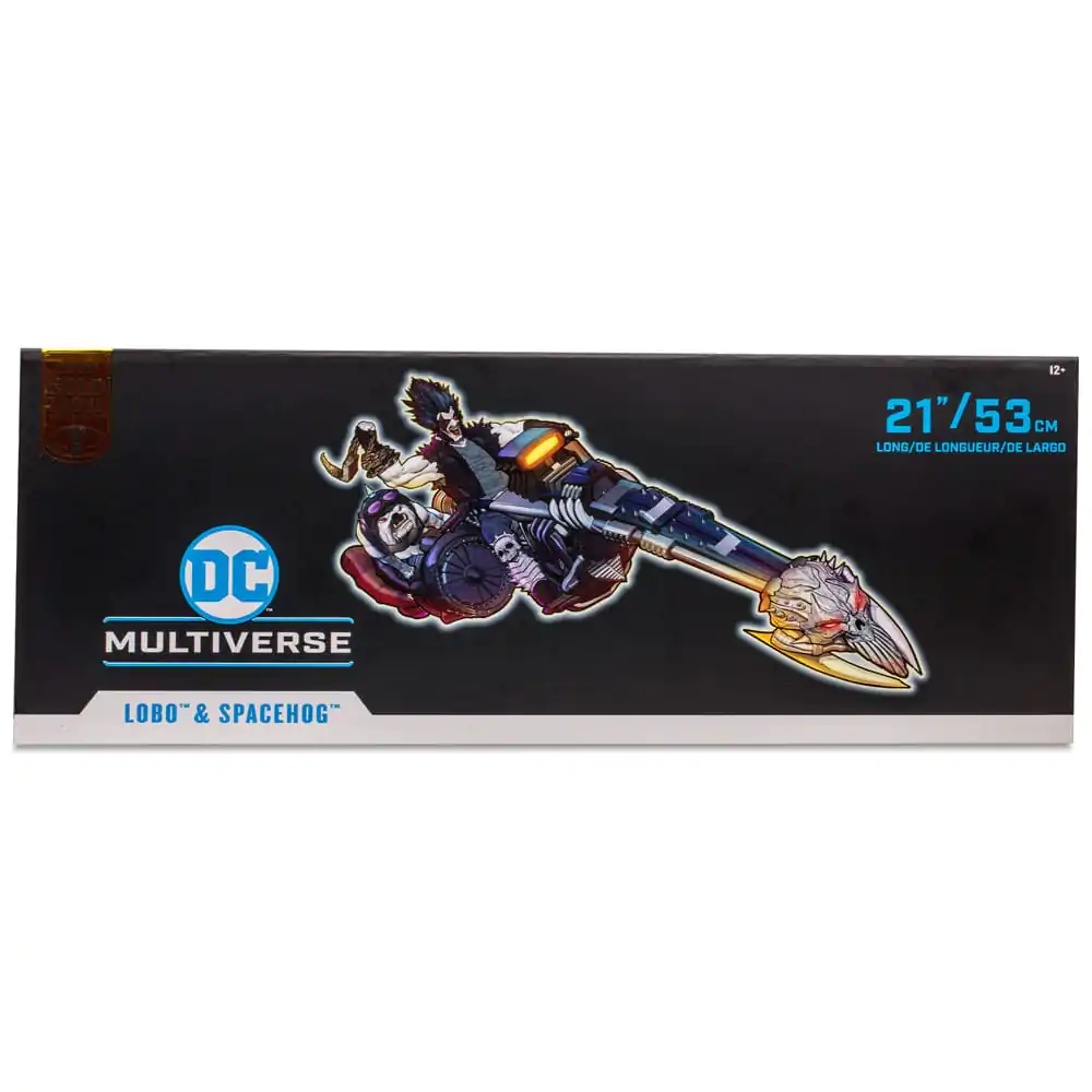 DC Multiverse Vehicles Lobo with Spacehog (Gold Label) product photo