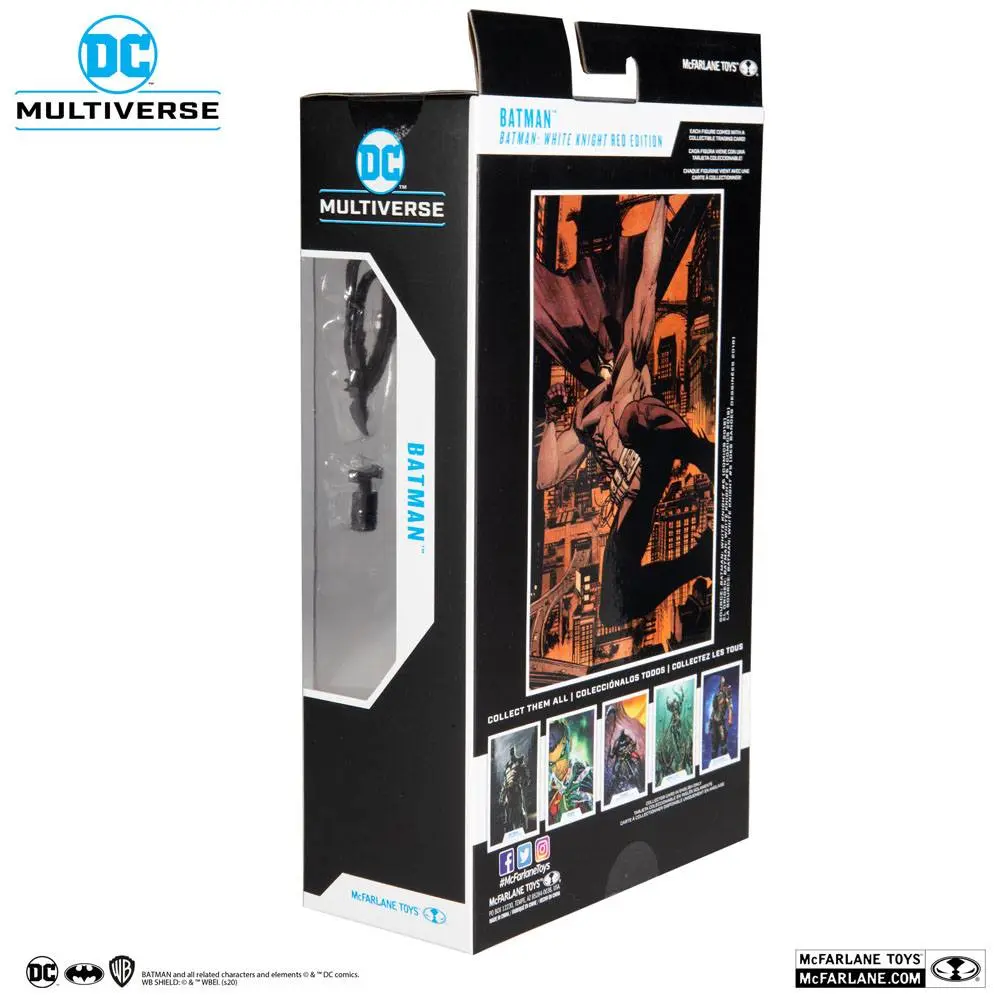 DC Multiverse Action Figure White Knight Batman (Red Variant) 18 cm product photo