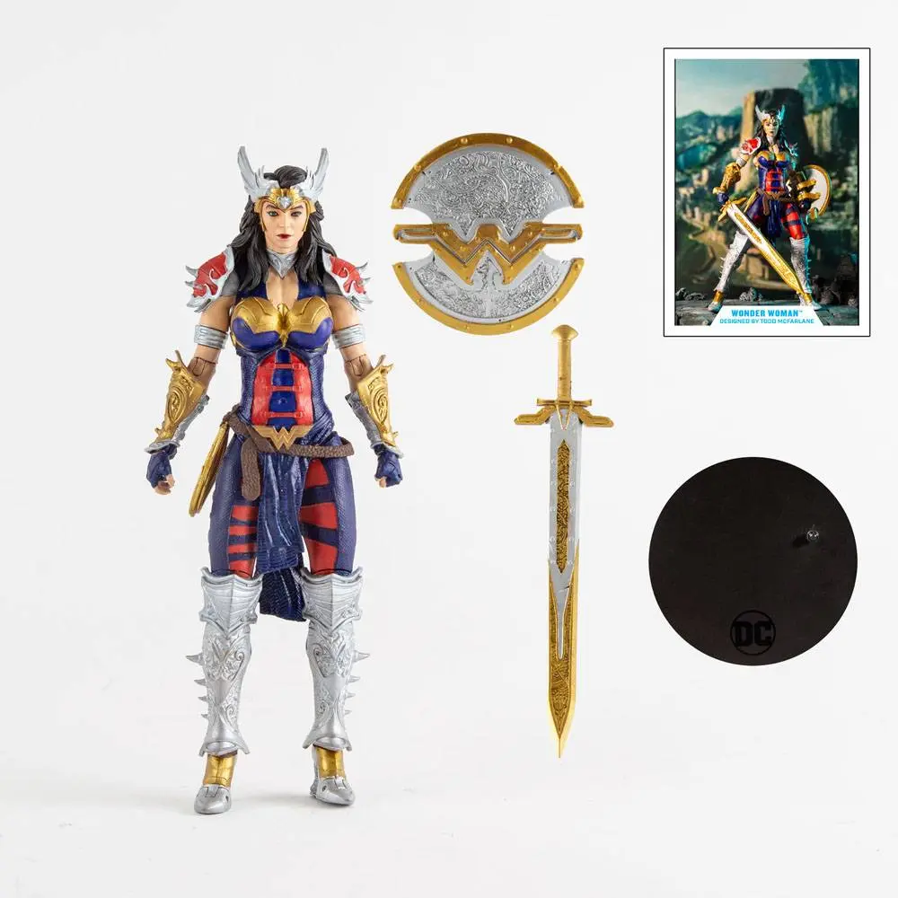 DC Multiverse Action Figure Wonder Woman Designed by Todd McFarlane 18 cm product photo