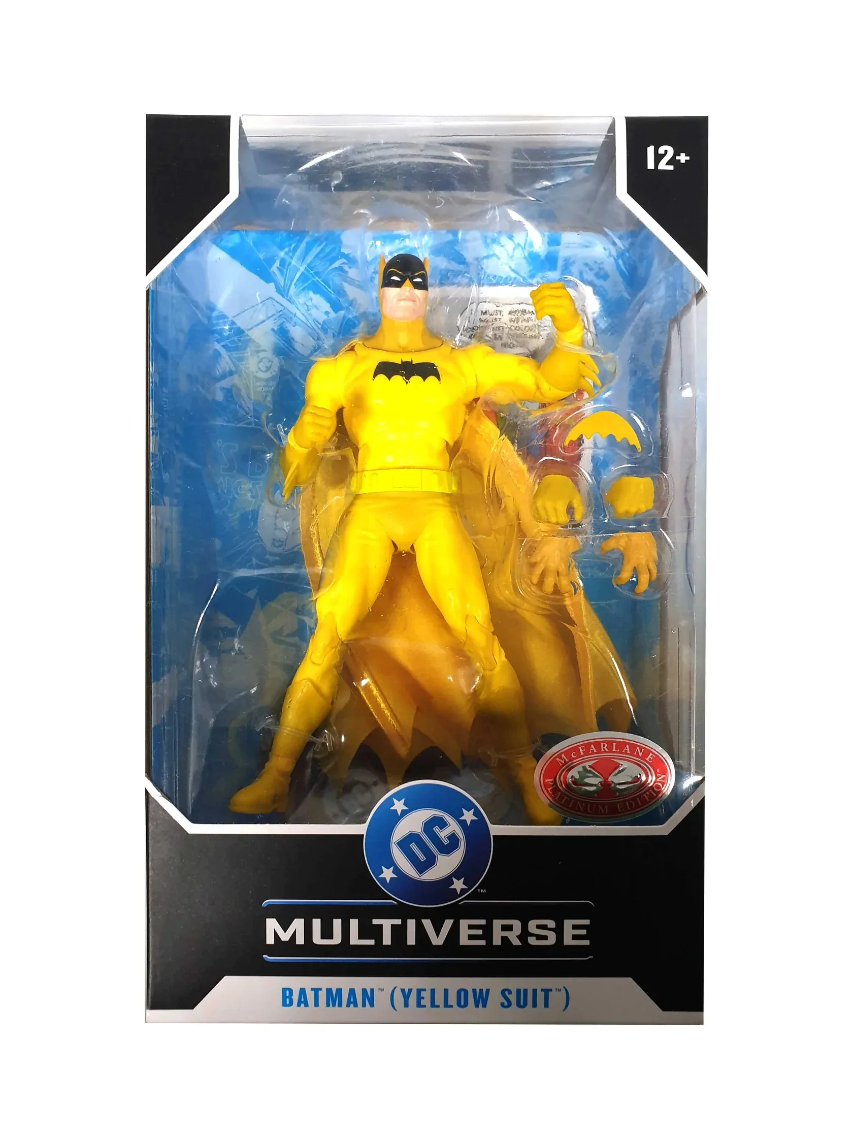 DC Multiverse Action Figure Yellow Batman (Chase) 18 cm product photo