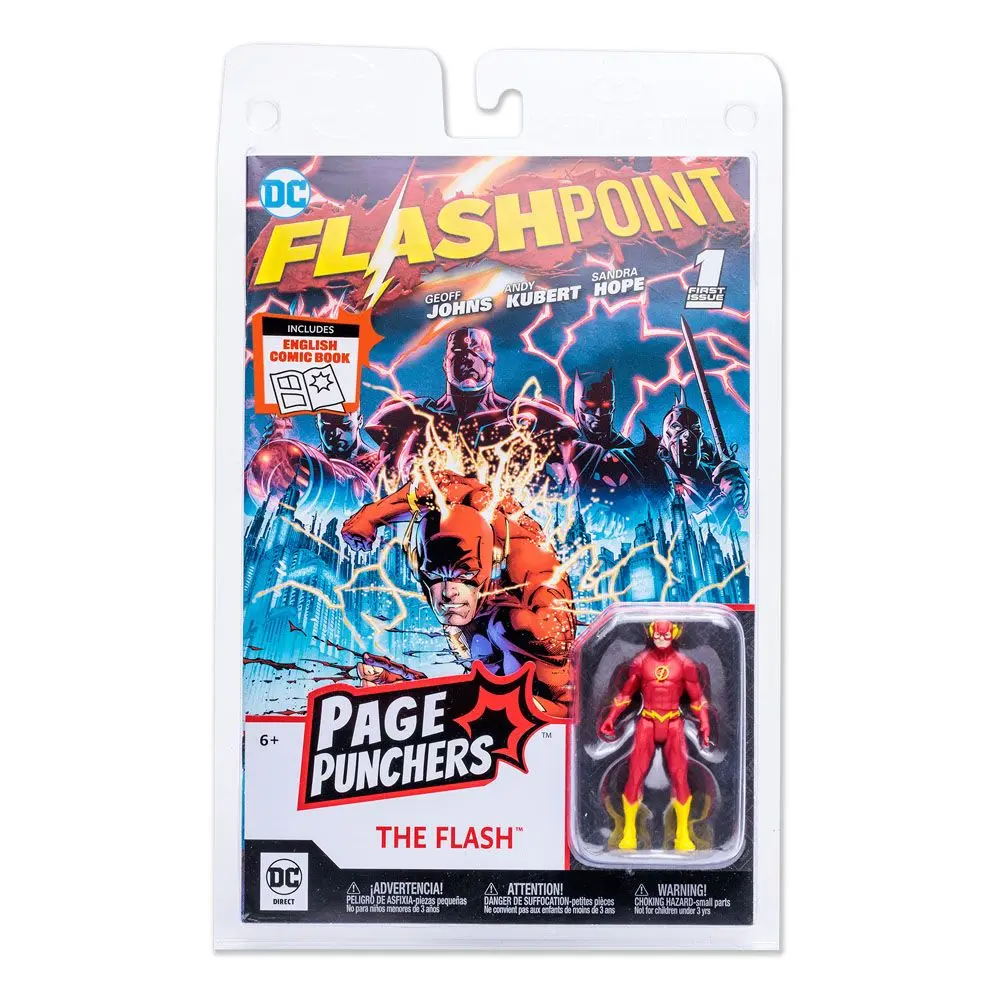 DC Page Punchers Action Figure The Flash (Flashpoint) 8 cm product photo