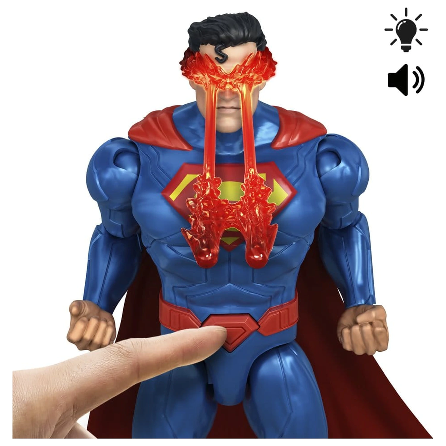 DC Premier Action Figure with Sound & Light Heat Vision Superman 16 cm product photo