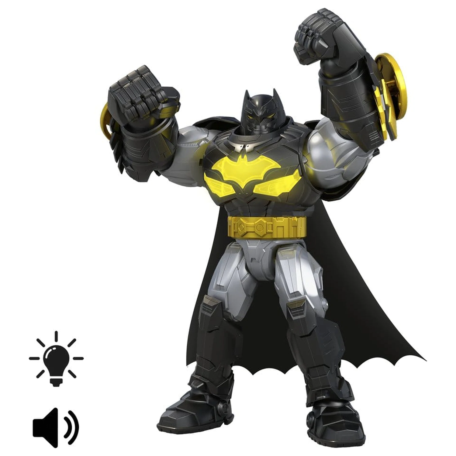 DC Premier Action Figure with Sound & Light Mecha Suit Batman 18 cm product photo