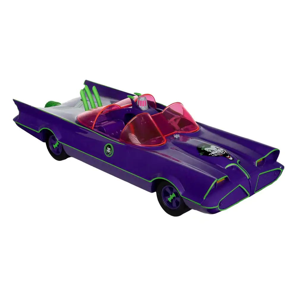 DC Retro Action Figure Batman 66 Batmobil with Joker (Gold Label) 15 cm termékfotó