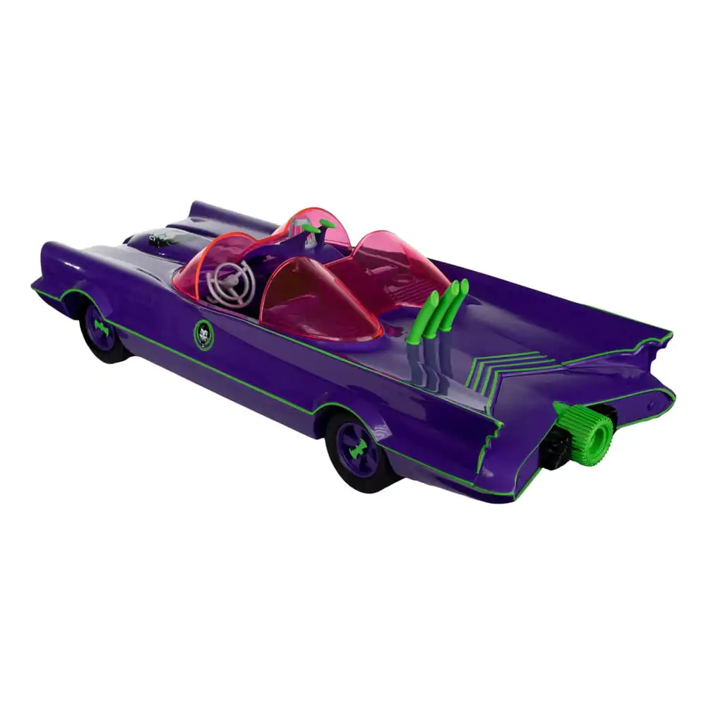 DC Retro Action Figure Batman 66 Batmobil with Joker (Gold Label) 15 cm termékfotó