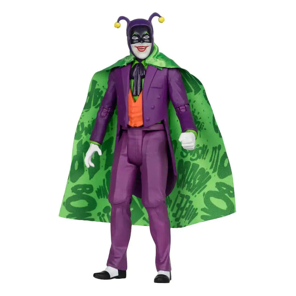 DC Retro Action Figure Batman 66 Batmobil with Joker (Gold Label) 15 cm termékfotó