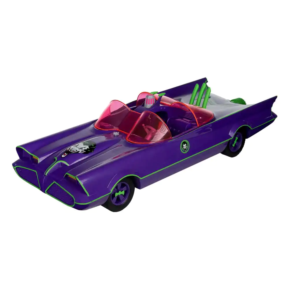 DC Retro Action Figure Batman 66 Batmobil with Joker (Gold Label) 15 cm termékfotó