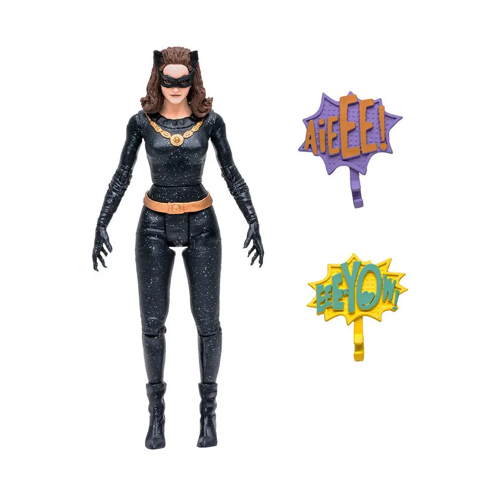 DC Retro Action Figure Batman 66 Catwoman Season 1 (SDCC) (Gold Label) 15 cm product photo