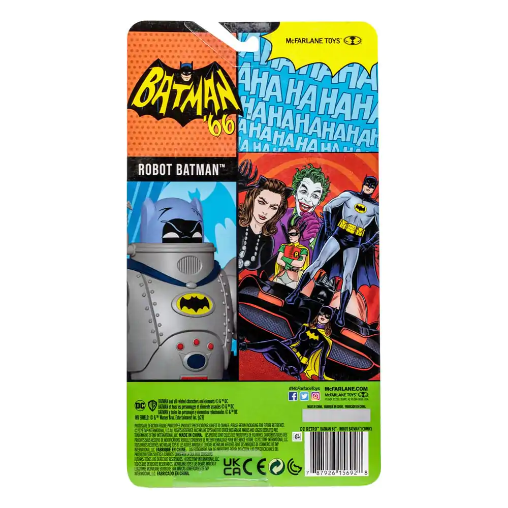 DC Retro Action Figure Batman 66 Robot Batman (Comic) 15 cm termékfotó