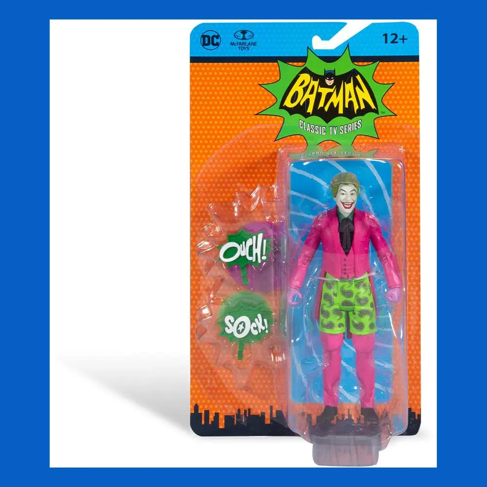 DC Retro Action Figure Batman 66 The Joker Swim Shorts 15 cm product photo