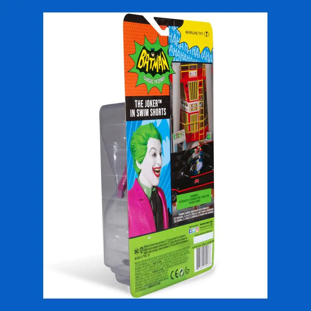 DC Retro Action Figure Batman 66 The Joker Swim Shorts 15 cm product photo